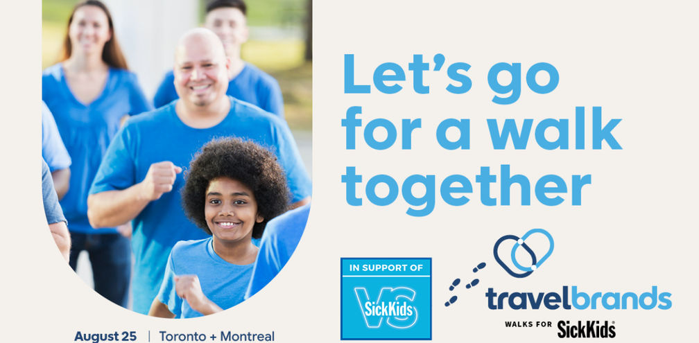 travelbrands invites the industry to step up for SickKids