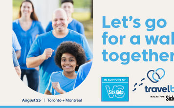 travelbrands invites the industry to step up for SickKids