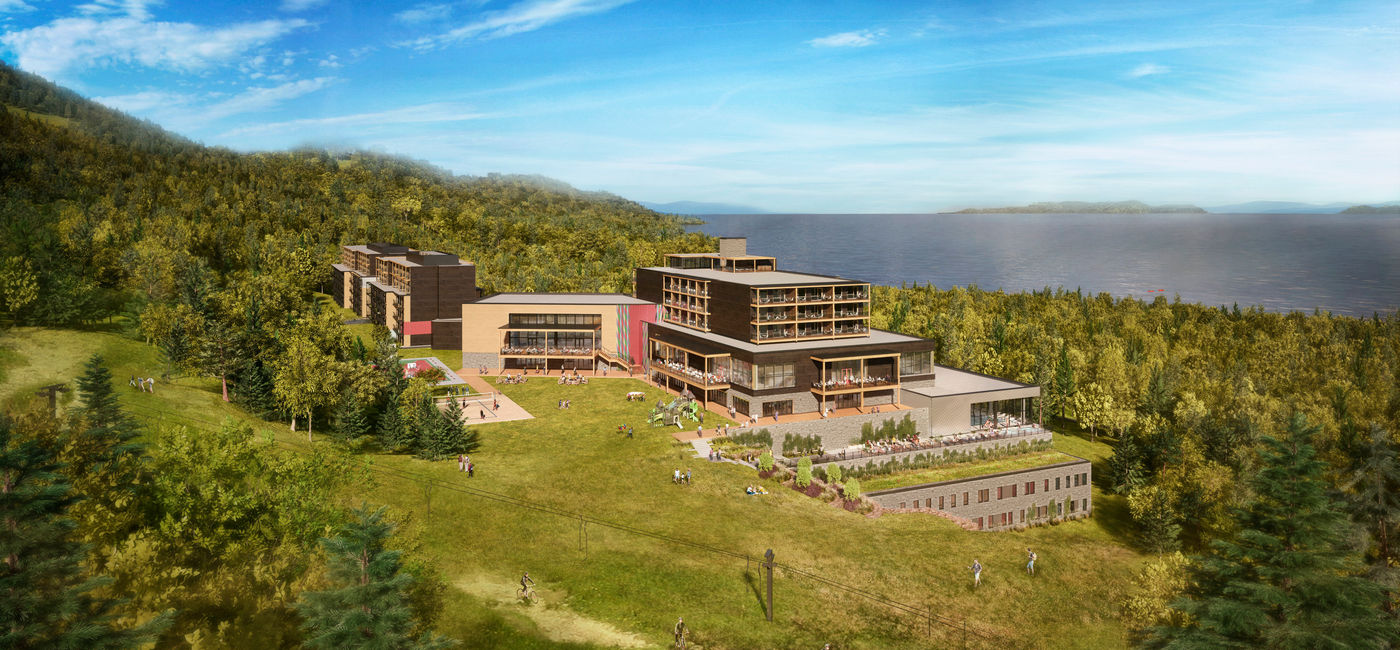 Image: Construction on the Club Med Charlevoix, Quebec is set to begin in February, 2019. The first Club Med resort in Canada is expected to open in December, 2020. (Photo Credit: Club Med)