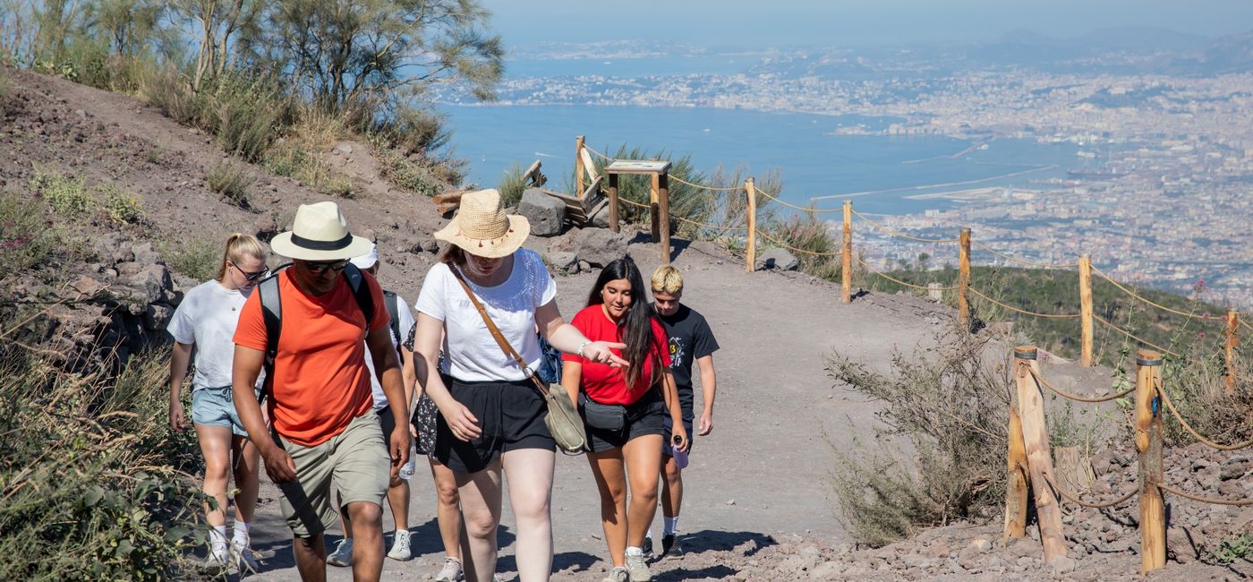 Image: An Intrepid Travel group on the Rome to Amalfi tour. (Photo Credit: Intrepid Travel)