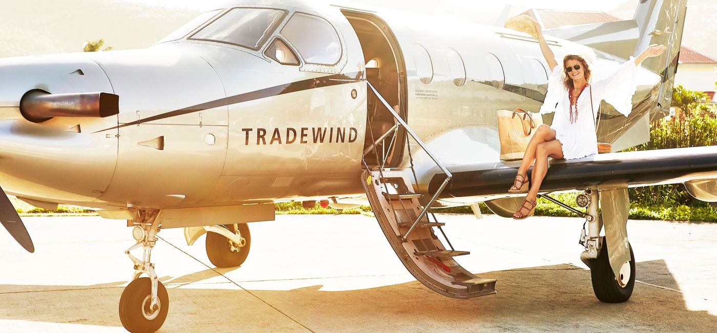 Image: Tradewind operates private flights throughout the North America and the Caribbean. (Photo Credit: Tradewind Aviation)