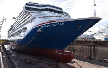 Carnival Sunrise has returned to service after a dry dock in Spain