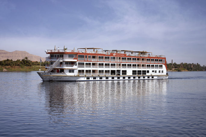 Rendering of the AmaNubia, a Nile River ship debuting November, 2026. AmaWaterways, nile river ships, amanubia, new river cruise ships 2026