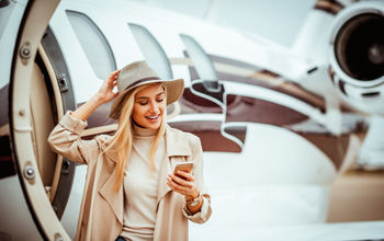 A member of the jet set.