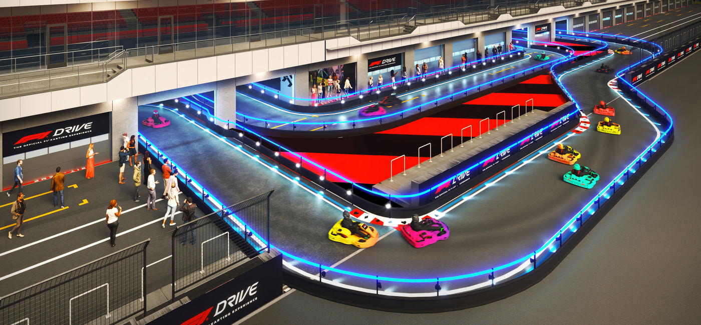 Image: Formula 1 F1X Interactive Experience (Photo Credit: Grand Prix Plaza)