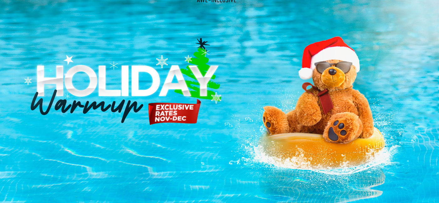 Image: Holiday travel sale going on now (photo via Palace Resorts)