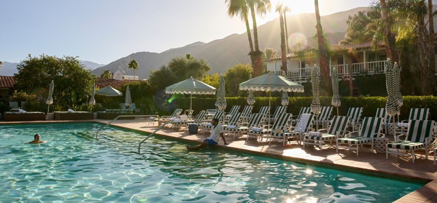 Image: Palm Springs Colony Hotel Pool Sunset Cottage (Photo Credit: Expedia TAAP)