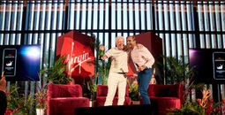 The Los Angeles finale delivered Virgin Voyages’ signature flair, complete with a Champagne-soaked entrance by Sir Richard Branson