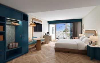 King Cabana guestroom view at Hyatt Centric San Juan Isla Verde.
