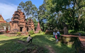 Stupa, Siem Reap, Cambodia