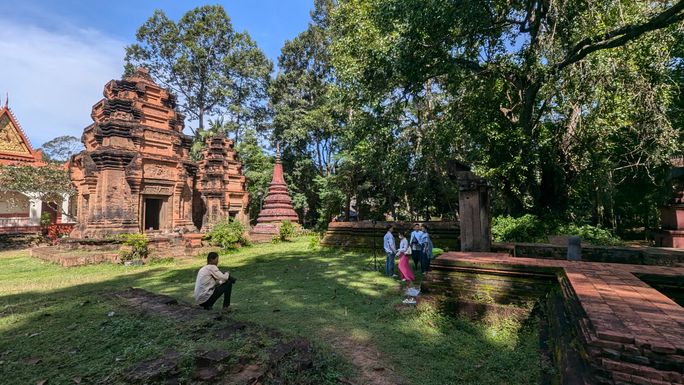 Stupa, Siem Reap, Cambodia Stupa, Siem Reap, Cambodia