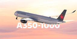 Air Canada Airbus A350-1000 widebody aircraft