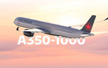 Air Canada Airbus A350-1000 widebody aircraft