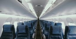 Empty airplane
