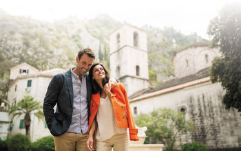 Regent Seven Seas Cruises, RSSC, couple, Kotor, Montenegro, shore excursions, destinations, ports of call
