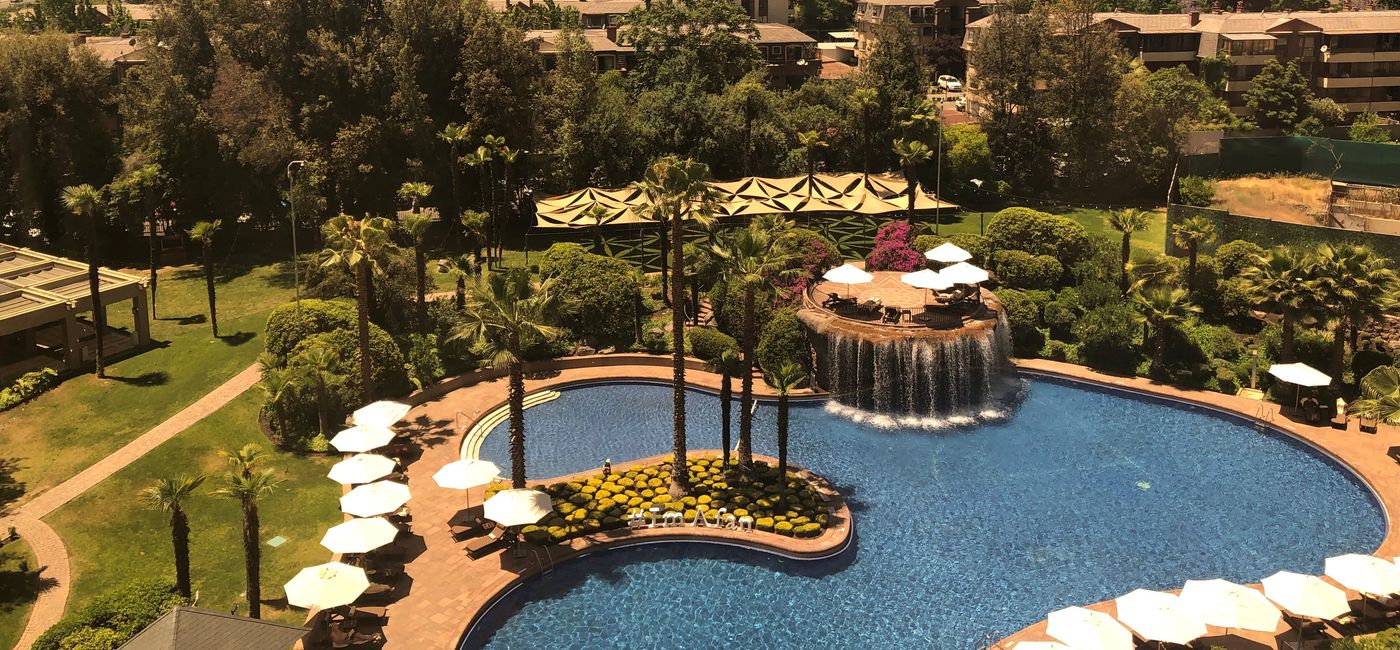 Image: This shot of Santiago was taken from a luxury suite in the Mandarin Oriental hotel. Photo by Theresa Norton (Photo Credit: Theresa Norton)