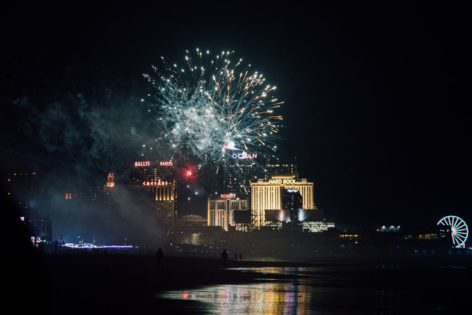 Visit atlantic city, fireworks, 4th of july, independence day