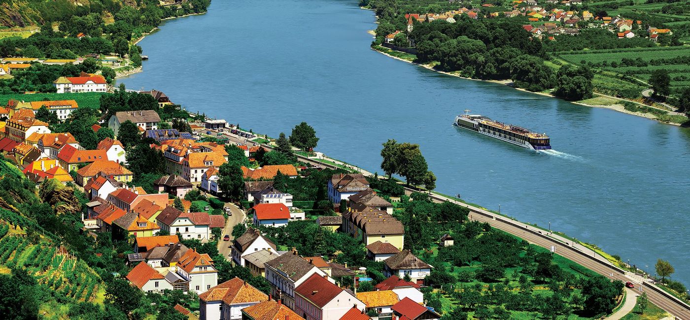 Image: An AmaWaterways ship on the Danube. (photo via AmaWaterways)