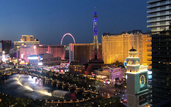 Las Vegas Strip viewed from The Cosmopolitan