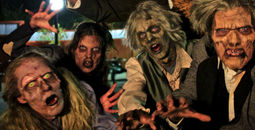 Monsters at Six Flags Fright Fest.