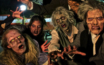Monsters at Six Flags Fright Fest.