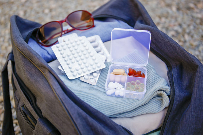 Be sure to pack your prescriptions and other medication in your carry-on bag for ready access. Be sure to pack your prescriptions and other medication in your carry-on bag for ready access.