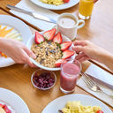 Buffet breakfast is included at RIU Plaza Fisherman's Wharf.