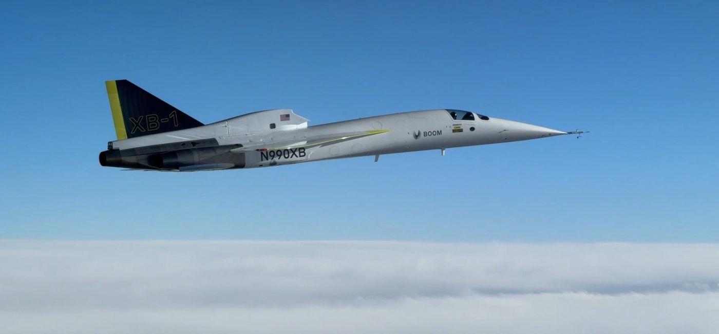 Image: Boom Supersonic's XB-1 (Photo Credit: Boom Supersonic)