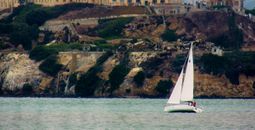 Alcatraz Island in San Francisco Bay