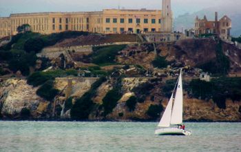 Alcatraz Island in San Francisco Bay