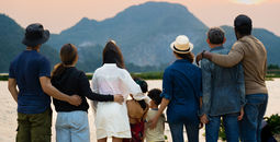 Multi-generational travel family, group,