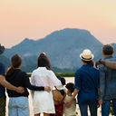 Multi-generational travel family, group,