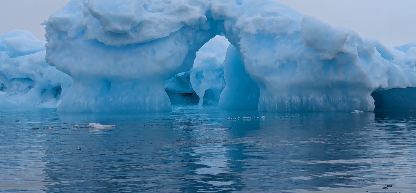 Image: Icebergs form beautiful shapes off the coast of East Greenland (Photo Credit: Sarah Kuta)