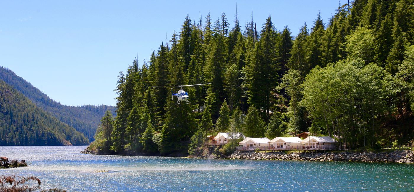 Image: Clayoquot Wilderness Lodge à Tofino (Source: (photo via Clayoquot Wilderness Lodge))