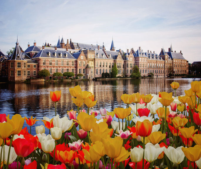 The Hague, Binnenhof Dutch Parliament
