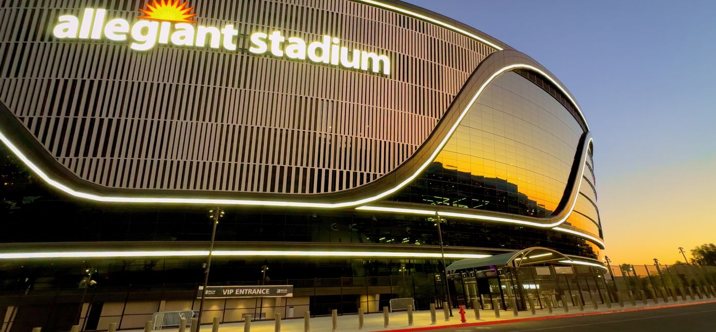 Image: Allegiant Stadium in Las Vegas, Nevada. (Photo Credit: 4kclips/Adobe)