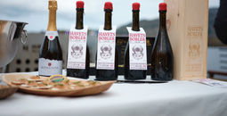Havets Bobler sparkling wine, Hurtigruten, Hurtigruten cruise ship, cruise ship wine