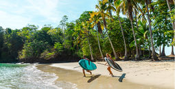 Stand up paddle at Boca Chica, Gamez Island 
