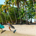 Stand up paddle at Boca Chica, Gamez Island 