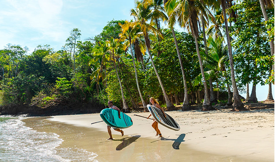 Stand up paddle at Boca Chica, Gamez Island 
