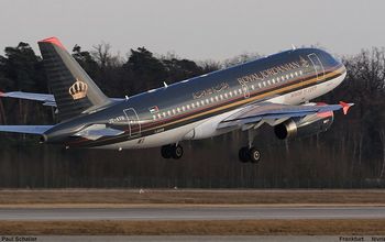 A Royal Jordanian Airbus A319.
