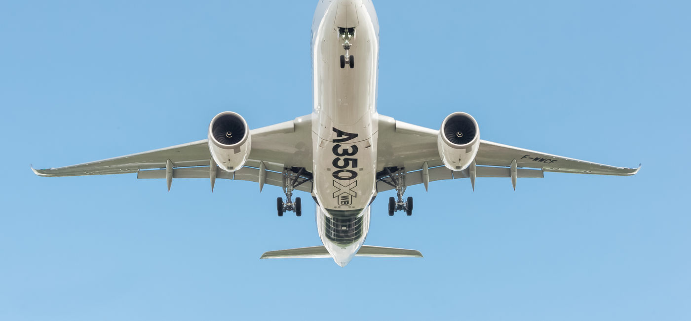 Image: Airbus A350. (Photo Credit: Steve Mann / Adobe Stock)