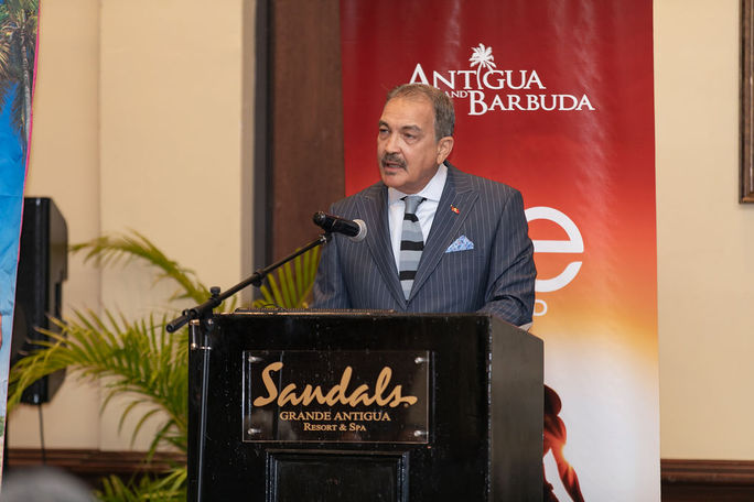 Tourism Minister Charles Fernandez Tourism Minister Charles Fernandez
