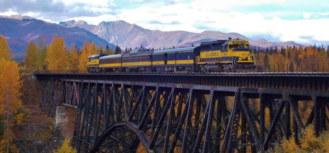 Image: Alaska Road is introducing the12-day “Grande Alaska Tour,” which puts the spotlight on Anchorage, Seward, Talkeetna, Denali and Fairbanks. (Source: Railbookers)