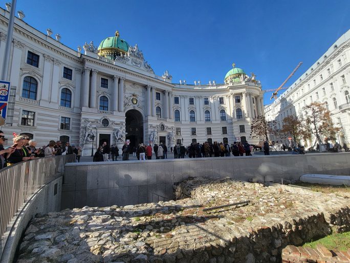 Lacey Pfalz, vienna, danube river cruise, roman ruins
