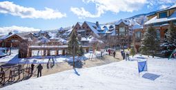 The Lodge at Spruce Peak, Stowe, Vermont, ski, skiing, resort, luxury, snow, new England, slopes, family friendly