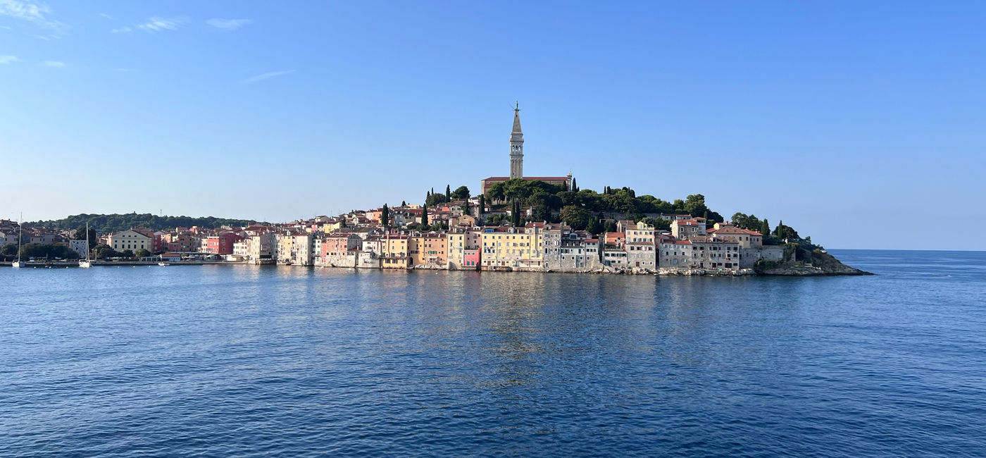 Image: Rovinj, Croatia was one of the ports on the Brand g cruise. (Photo Credit: Photo by Paul J. Heney.)