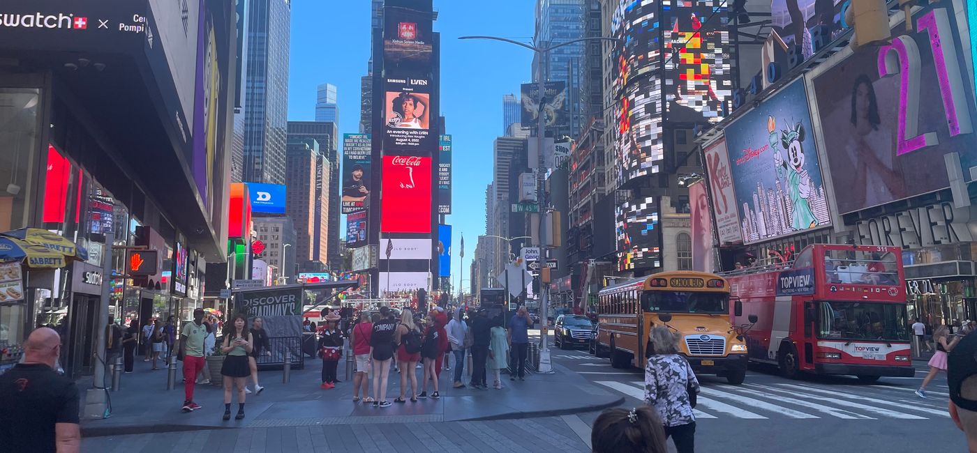 Image: New York City's Time Square. (photo by Patrick Clarke)
