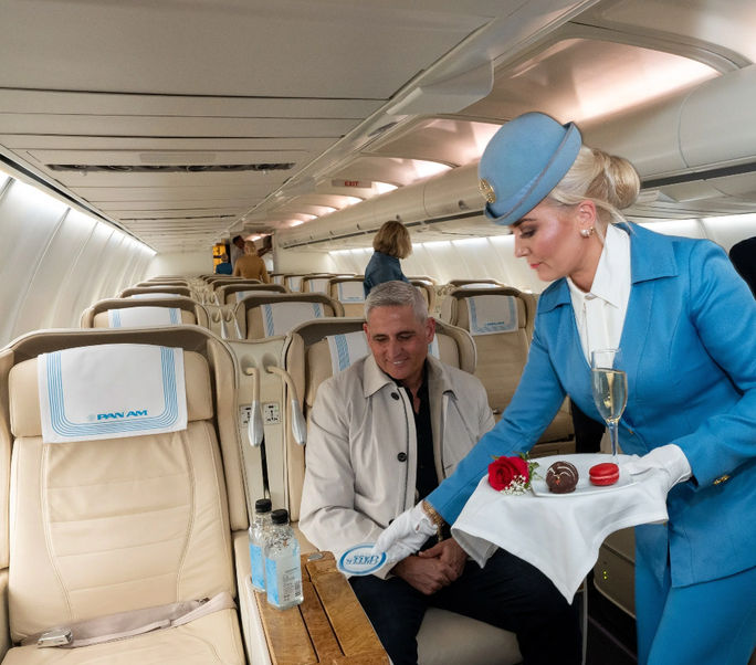 Pan Am cabin service Pan Am cabin service