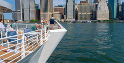 American Eagle sailing on the Hudson River